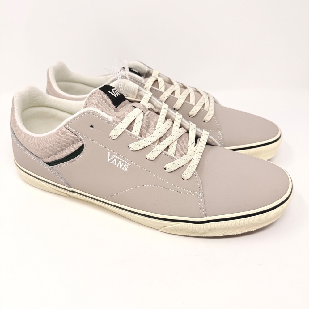 Vans Filmore Low Taupe Gray White Sneakers Mens Size 15 751505 Skate Shoes NEW